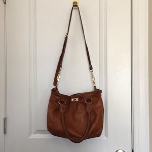 J. Crew leather satchel bag